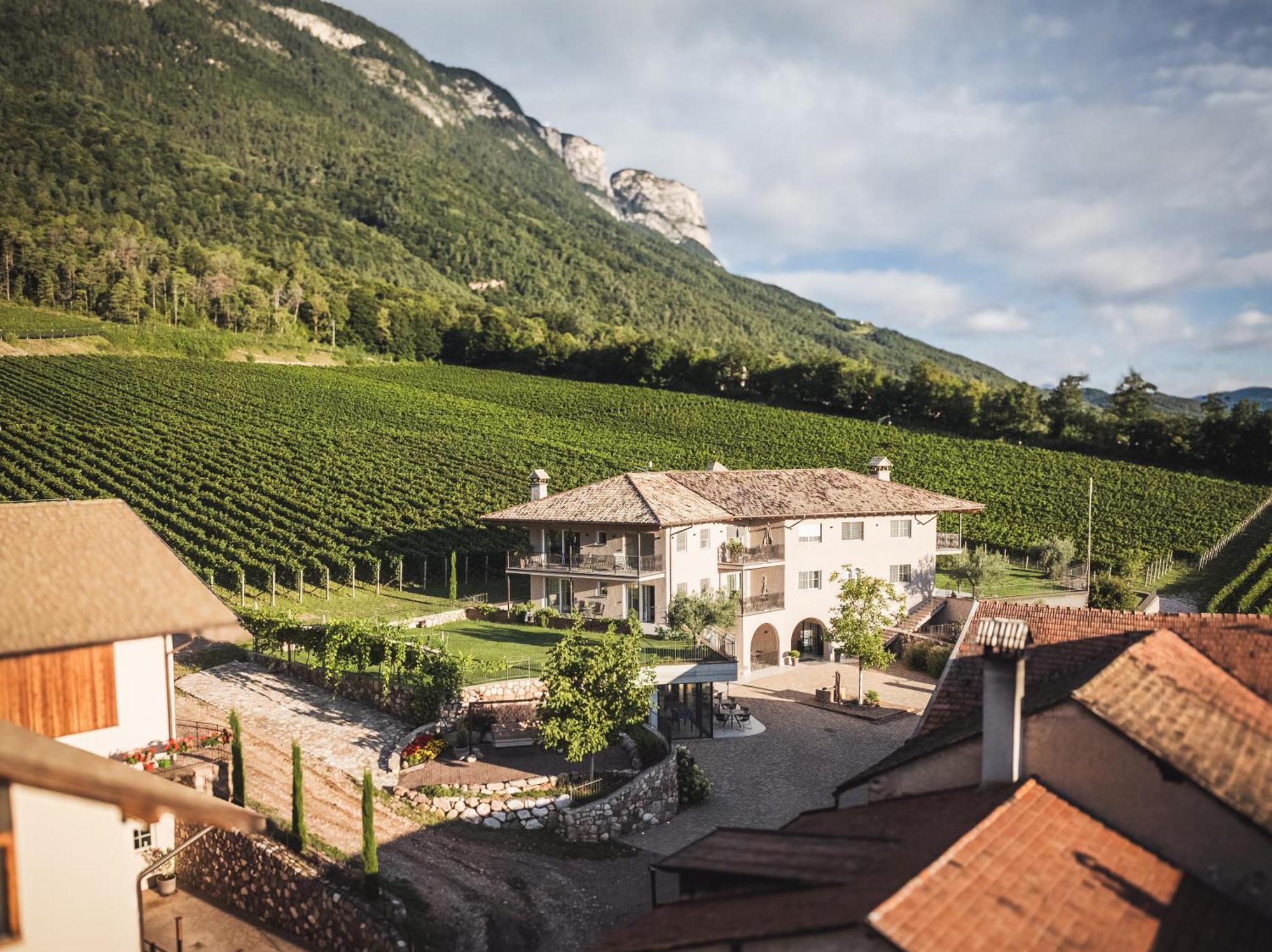 Nofnerhof Apartman Appiano Sulla Strada Del Vino Kültér fotó