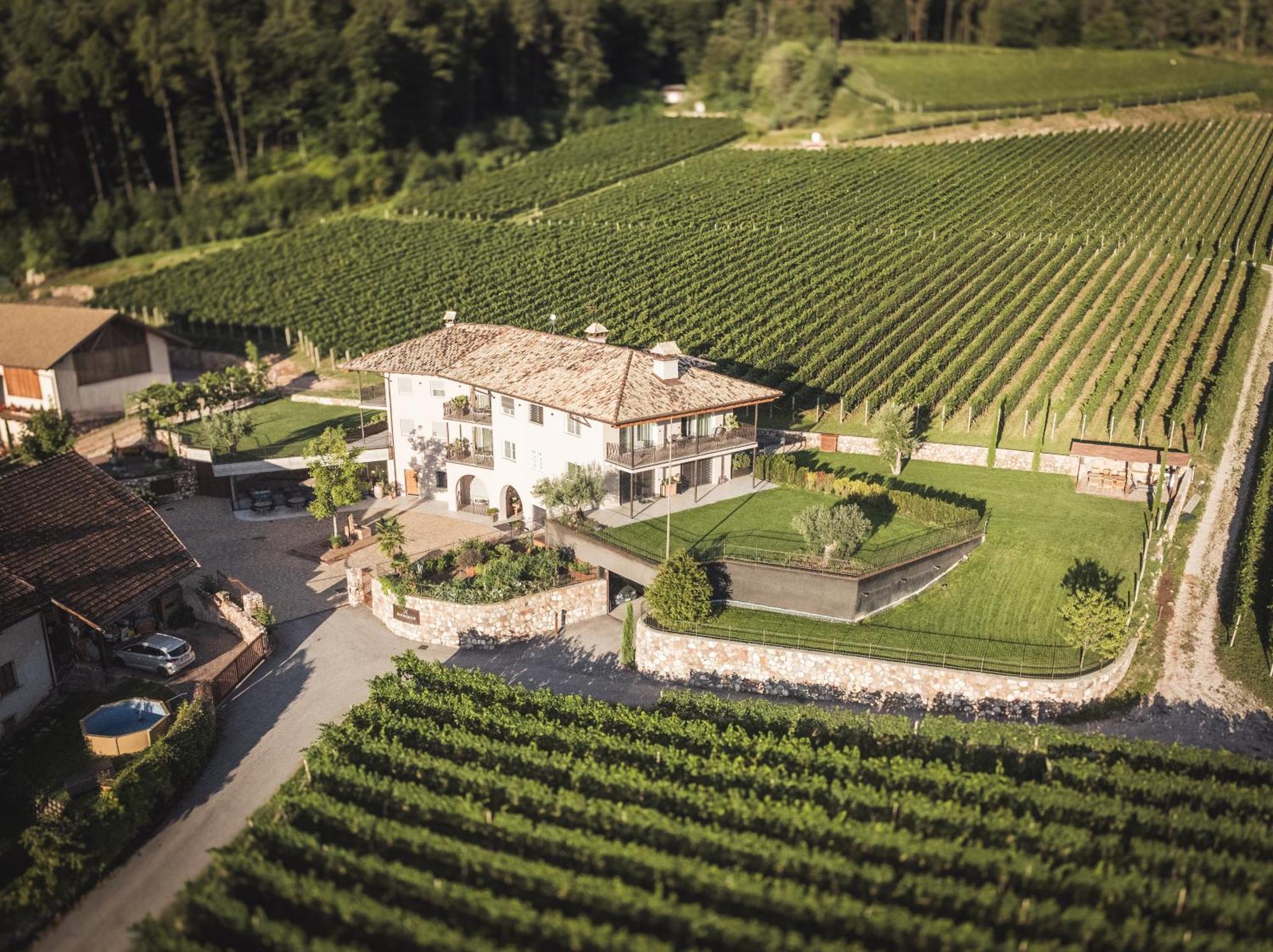 Nofnerhof Apartman Appiano Sulla Strada Del Vino Kültér fotó